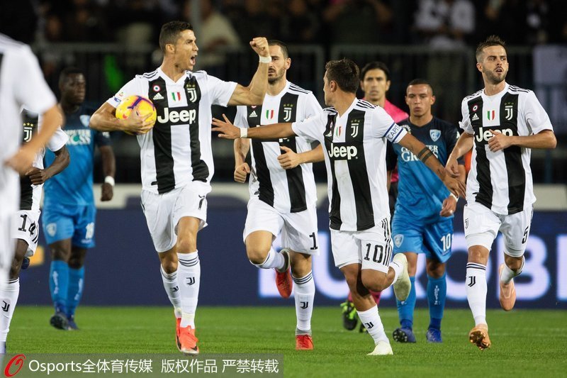  尤文逆转亚特兰大，迪巴拉梅开二度定胜局