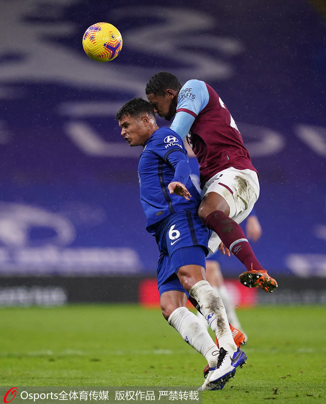  蒂亚戈席尔瓦指挥防线，切尔西零封豪取三分